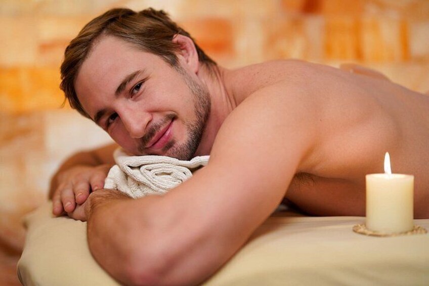 Couples Hot Stone Massage and Halotherapy in Las Vegas 2