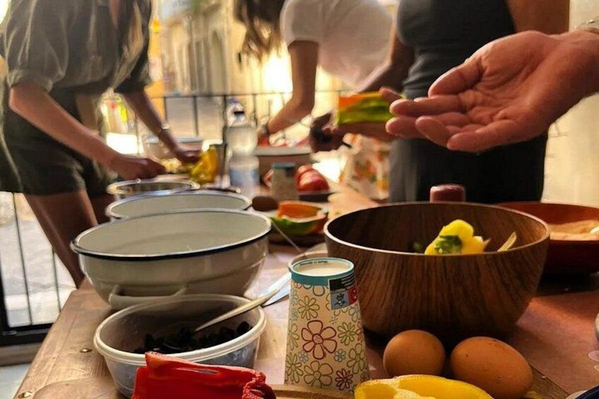 Focaccia and Dessert Cooking Class 4