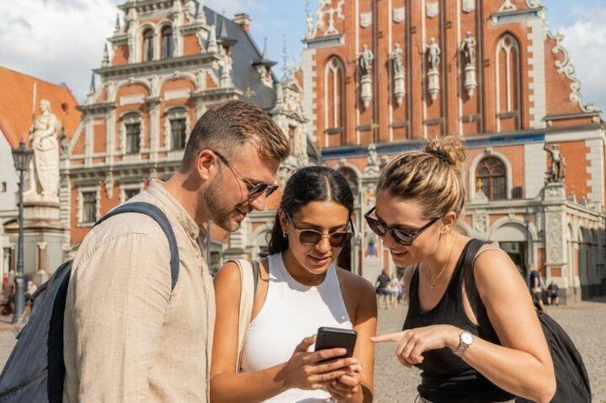 Self-Guided Secrets of Riga Exploration Game Tour 1