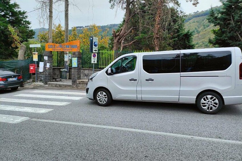 Private Tour Alcantara Gorges, Taormina and Messina. Departure Messina 3