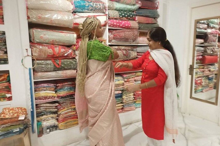Delhi Saree Styling & Indian Wedding Shopping 1