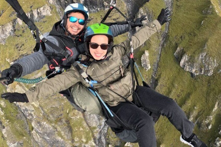 Mürren Lauterbrunnen: Paragliding Panorama Tandem Flights 2