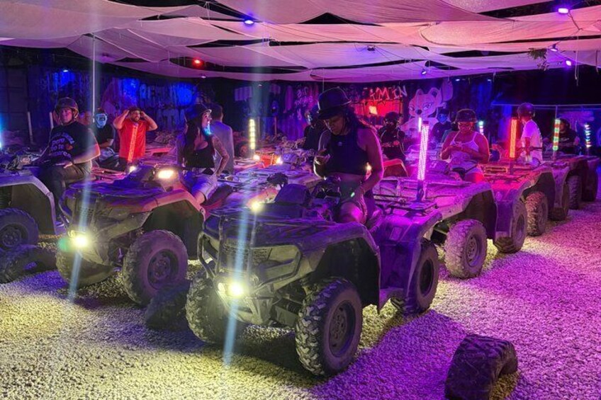 MIAMI ATV Rentals Glow in the dark Experience 1