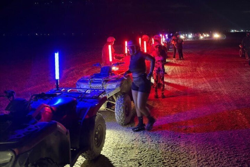 MIAMI ATV Rentals Glow in the dark Experience 5