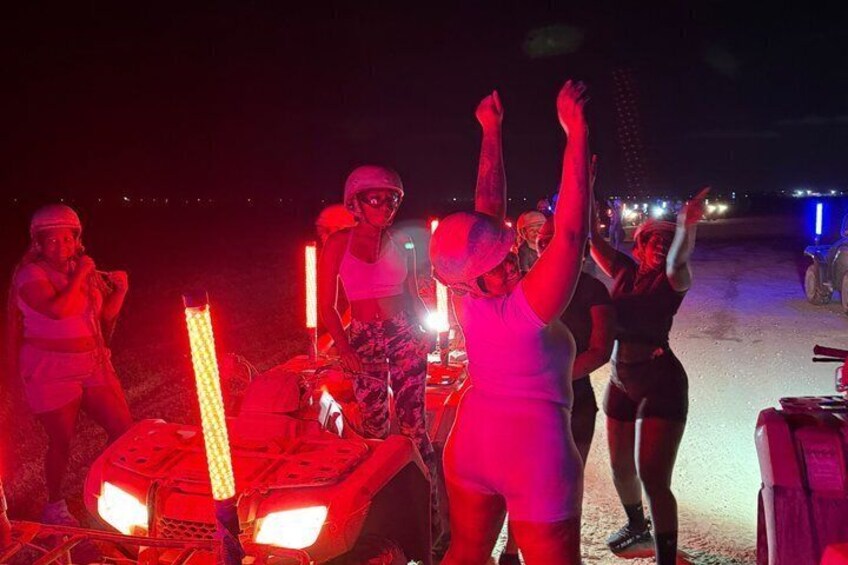 MIAMI ATV Rentals Glow in the dark Experience 4