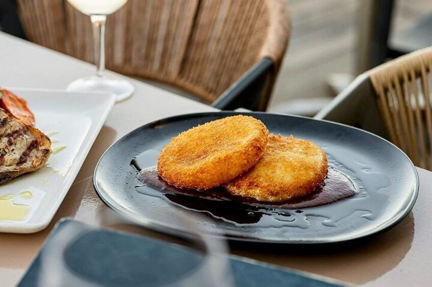 saganaki cheese 2