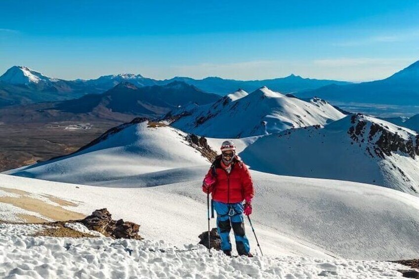 reaching summit
 1