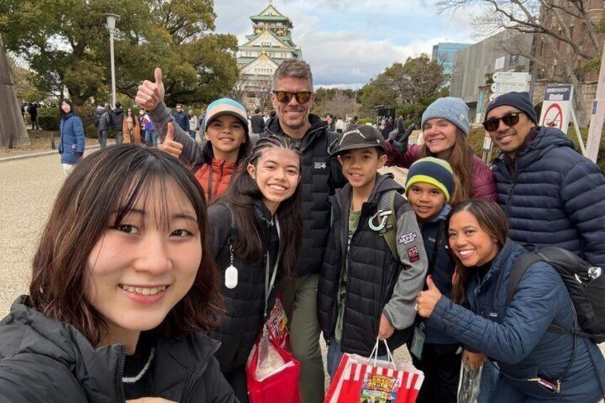 Osaka: Iconic Castle and Dotonbori Highlights Walking Tour 2