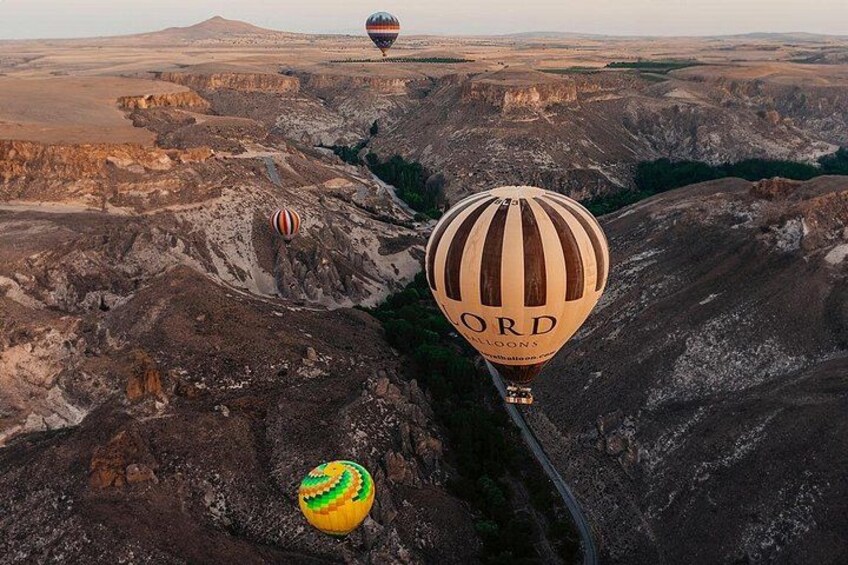 Balloon Flight over Soganli Valley Cappadocia with Lord Balloons 2