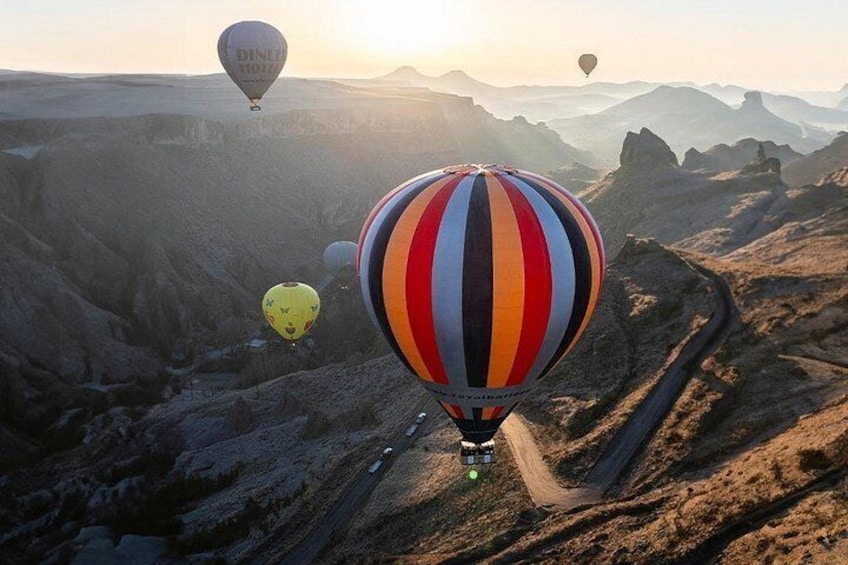 Balloon Flight over Soganli Valley Cappadocia with Lord Balloons 2