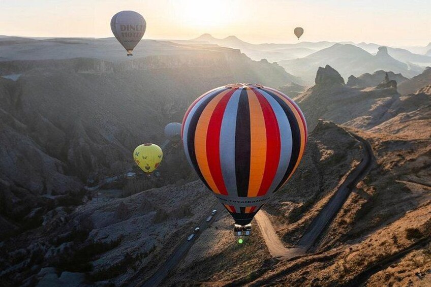 Balloon Flight over Soganli Valley Cappadocia with Lord Balloons 3