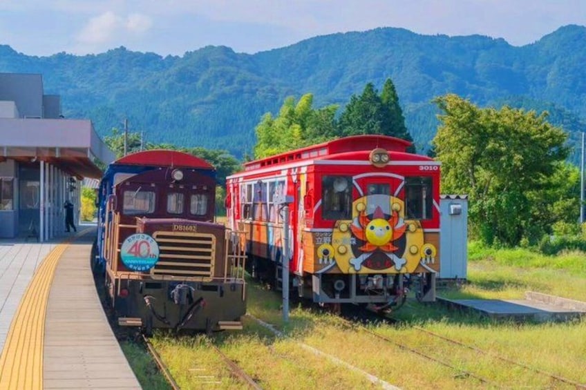 Kyushu: Aso Vocano, Grassland,Onsen and Aso shrine 1-Day Tour 4