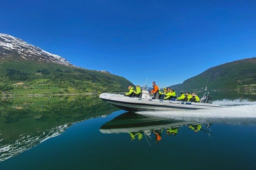 Olden: Rib Boat Sightseeing on the Fjord 3