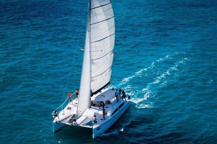 Avoids the crowds and cruise on our new Maine Cat 41' x 23' sailing yacht! 4