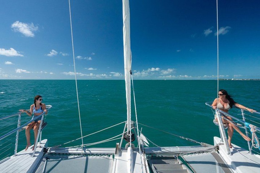 Big Catamaran sailing, but a small group! 2