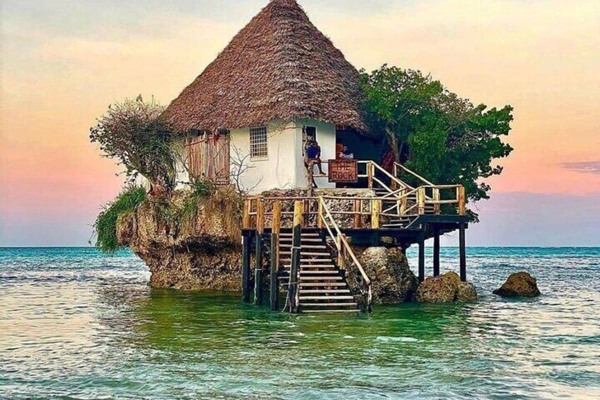 Stone Town Tour; Jozani Forest Tour; Kuza Cave Tour; Paje Beach Tour; The Rock Restaurant Zanzibar 1