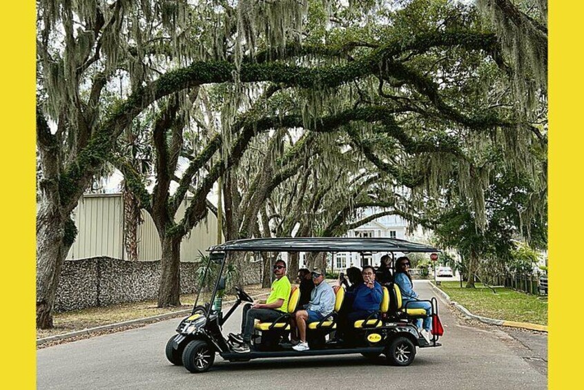 Riding Through History of St.Augustine: Premium Tour with PiCk Up 5