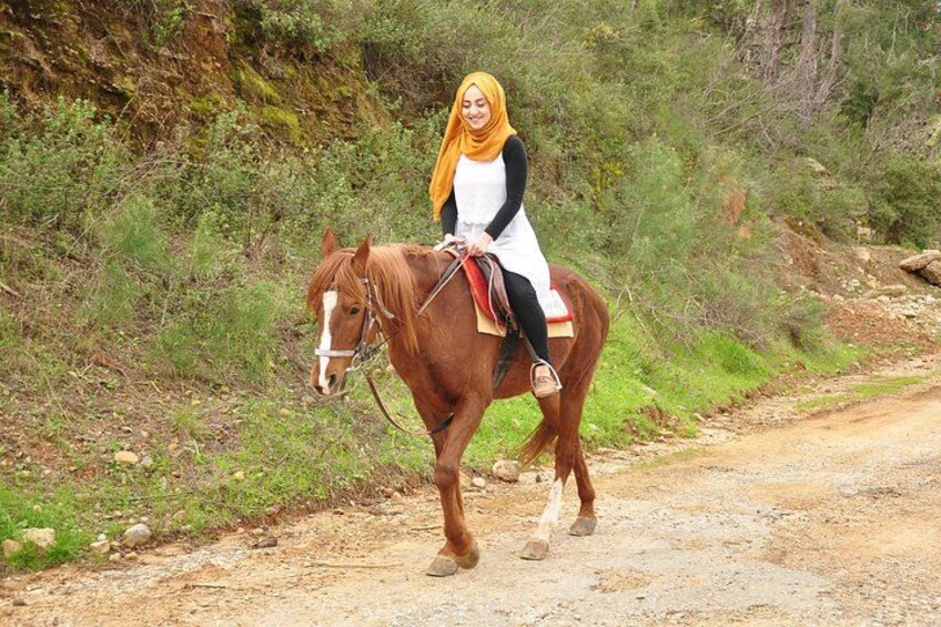 Private Horse Riding Adventure in Ulugüney Stream in Alara River 4