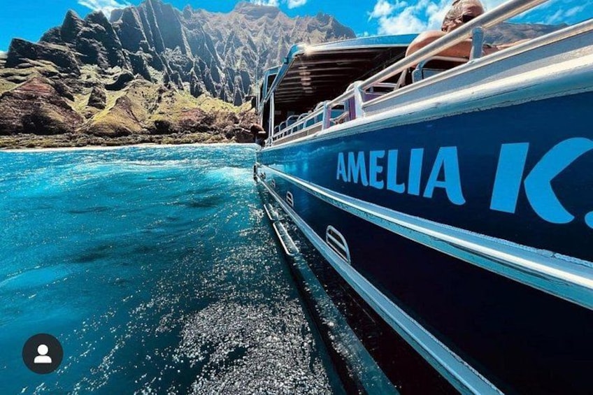 Kauai: NaPali Boat Tour on the Amelia K 2