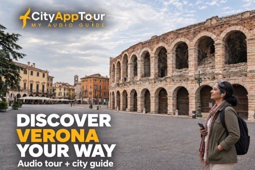 Verona: City Walk with Audio Guide in 7 Languages on your Phone 2