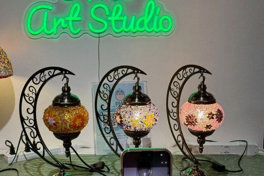 Mosaic Lamp Workshop 2