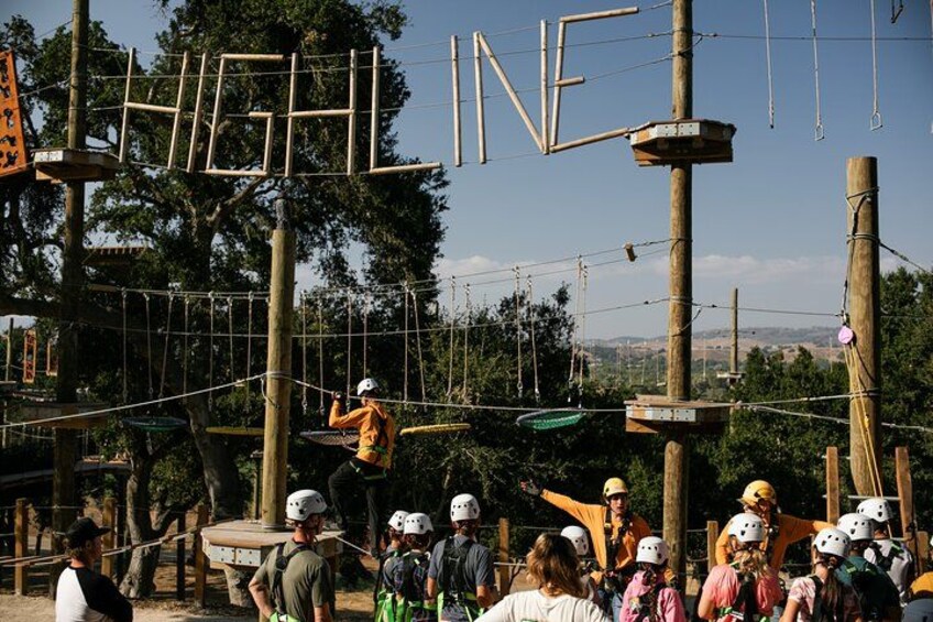 High Ropes Adventure Course near Santa Barbara 4