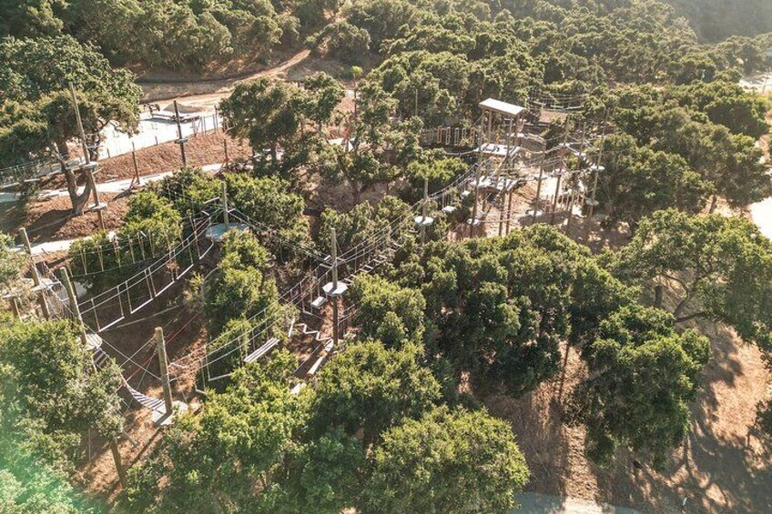 High Ropes Adventure Course near Santa Barbara 1