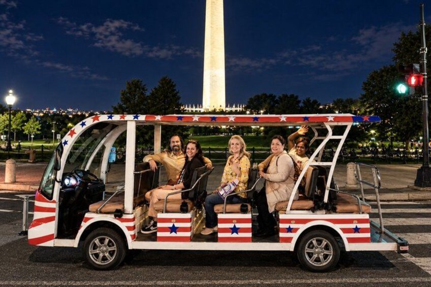Washington DC's Monuments & US History Guided E-Cart Tour 3