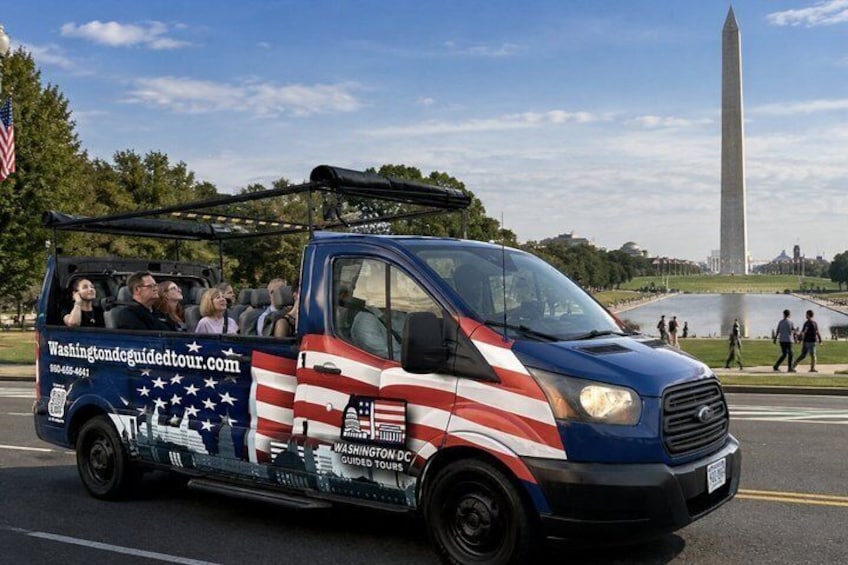 Washington DC Monuments &History Small Group Guided Open-Air Tour 1