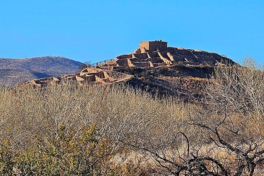 View of tuzigoot national monument on the 1.5 hour Cowboy Trail Ride 2