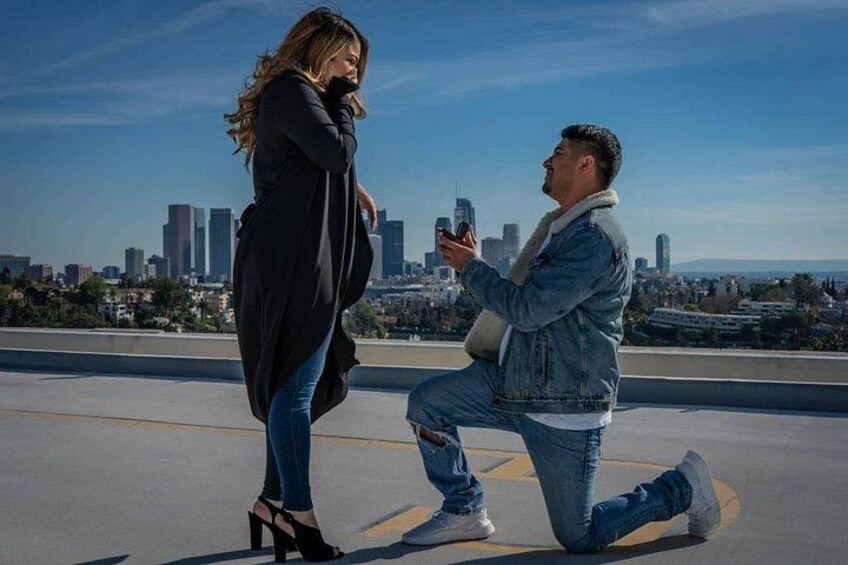 Romantic Los Angeles Downtown Landing Helicopter Tour 2