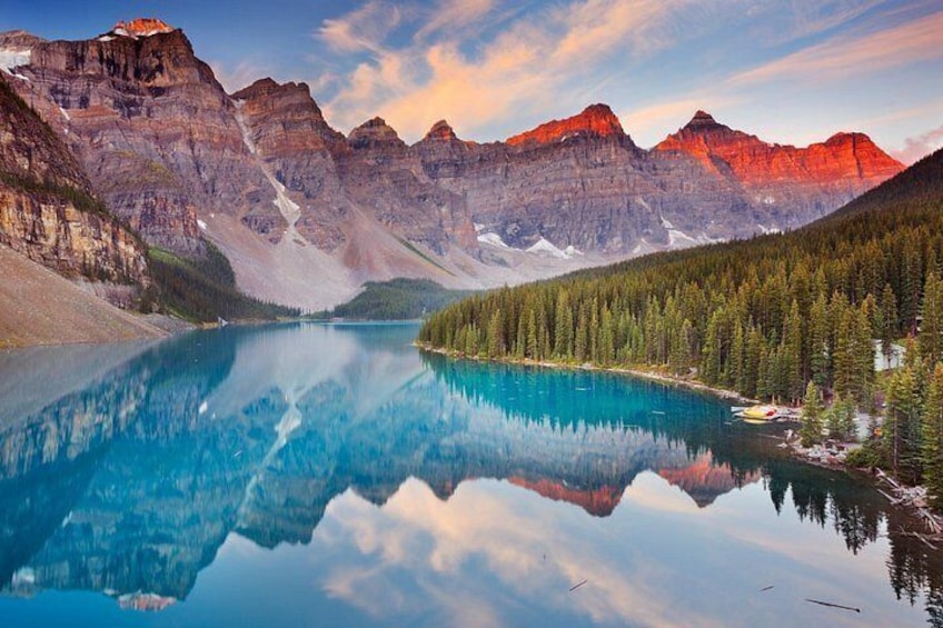 Lake Louise Moraine Lake Johnston Canyon 1.5h Half Day Tour 1