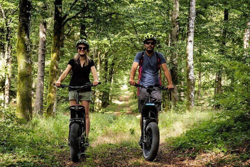 Explore the forests of Haut Languedoc on an electric scooter 3