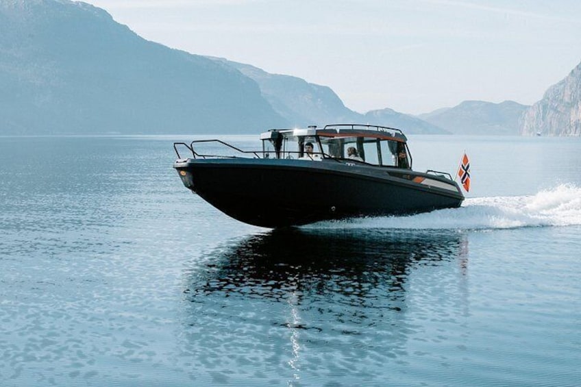 Lysefjord Fjord Safari Boat Tour from Forsand (Near Stavanger) 3