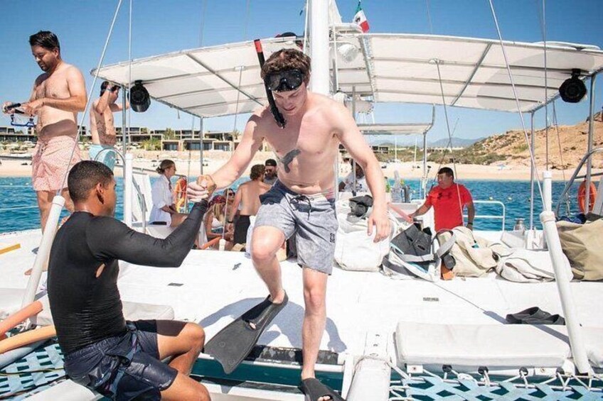 Cabo Snorkeling & Sailing Adventure with Open Bar 4