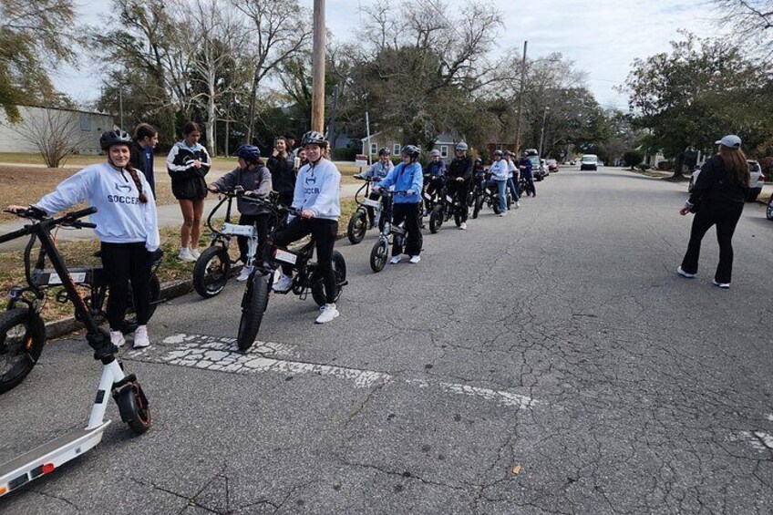 3.25-Hour Wilmington E-Bike Airlie Gardens Self/Or Guided Tour 2