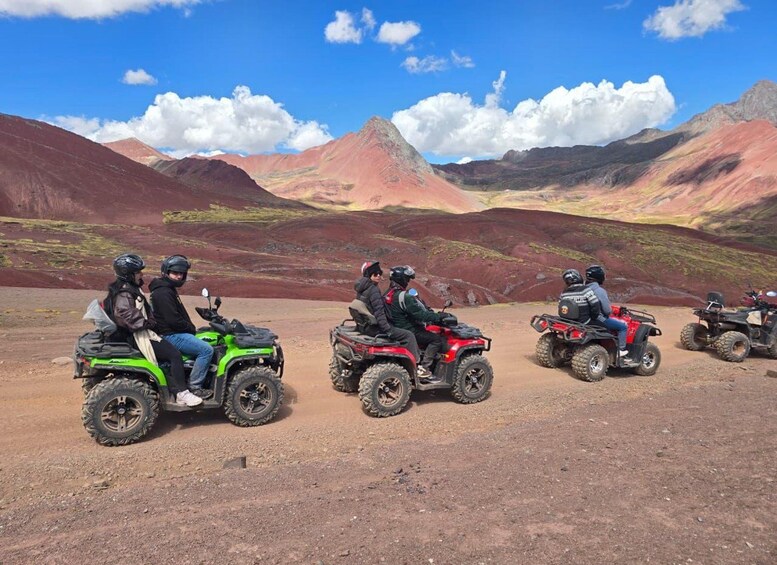From cusco: Rainbow Mountain ATV Tour with minimal hiking 1