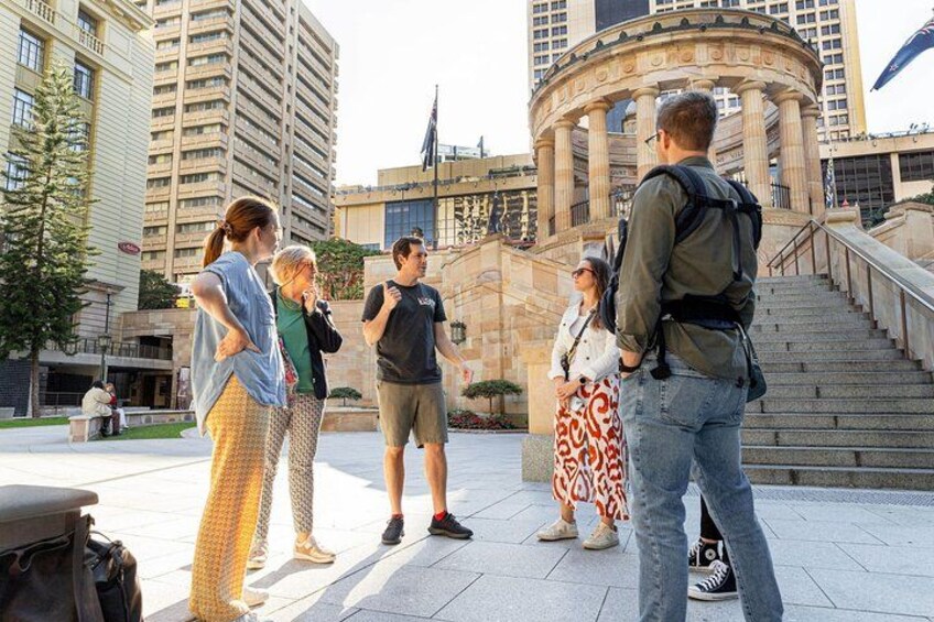 Visit historic parts of Brisbane including Anzac Square 1