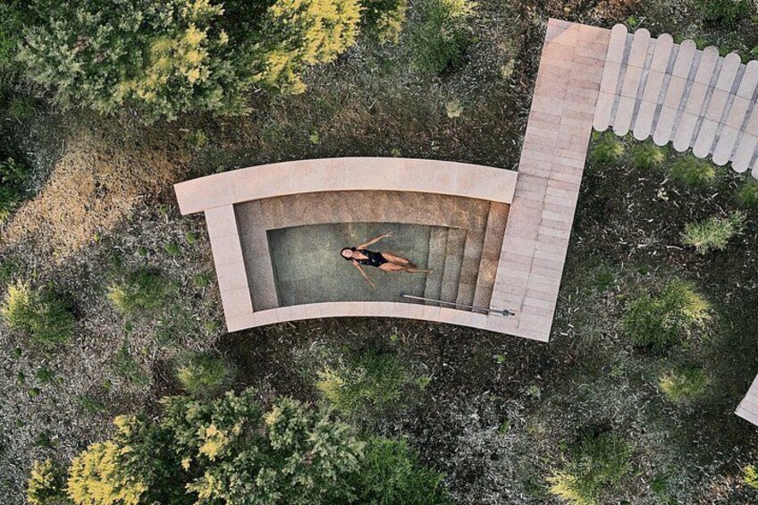 Indulge in the tranquil geothermal springs at Alba 2