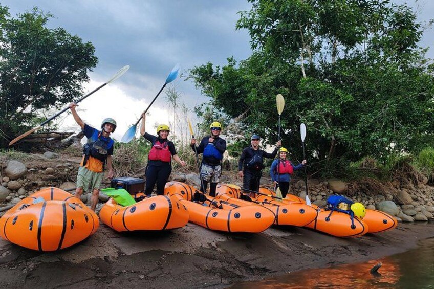 Packraft in Rio Tres Amigos 1