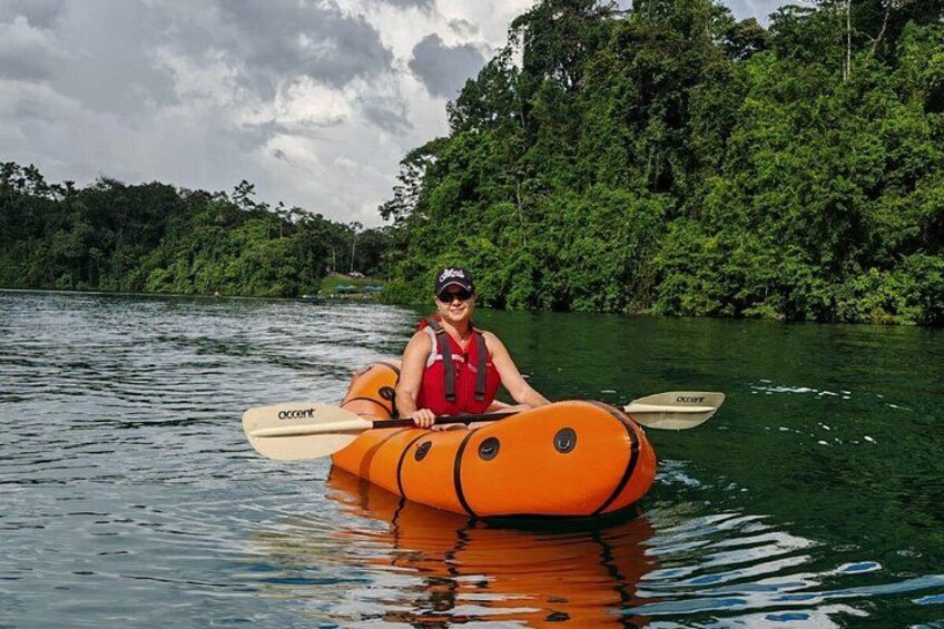 Packraft in Rio Tres Amigos 2