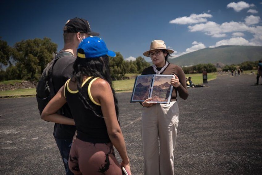 Teotihuacan 3 Pyramids Tour + Hotel Pick Up + Lunch at La Gruta 2