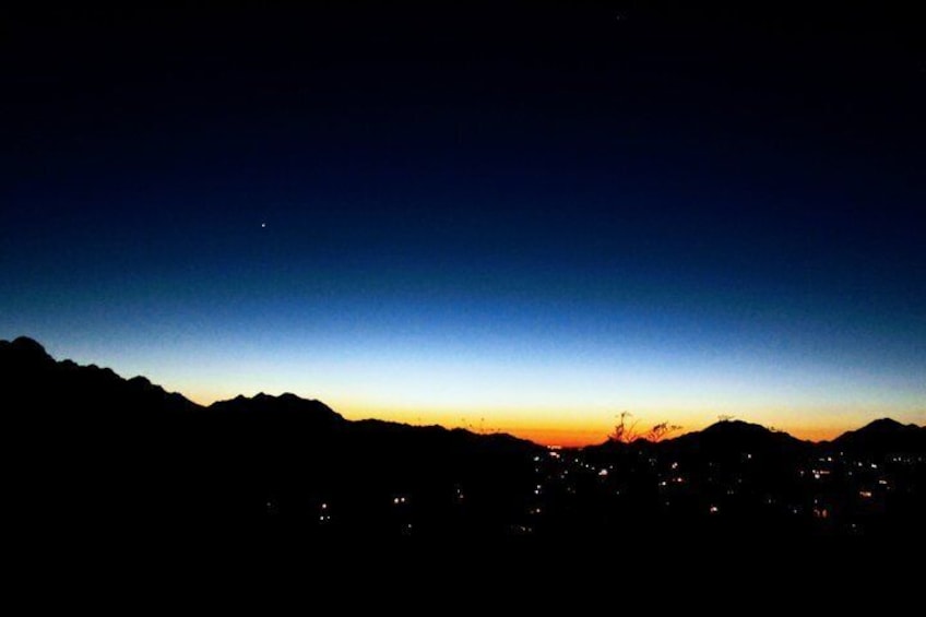 Phoenix Mountains Preserve Night Glow Hike 3