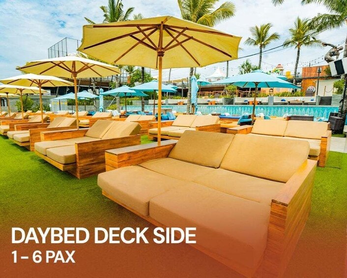 Picture 8 for Activity Canggu: Atlas Beach Club Daybed & Sofa with F&B Credit (16+) 2