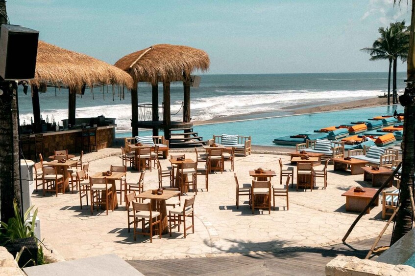 Picture 2 for Activity Canggu: Atlas Beach Club Daybed & Sofa with F&B Credit (16+) 3