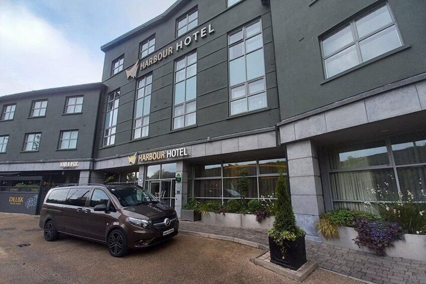 Harbour Hotel Galway private car service. 3