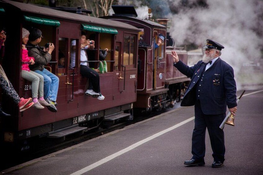Station Master and Train 3