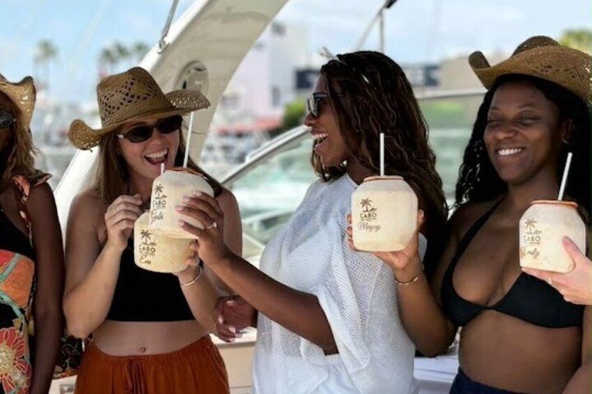Private Cabo Sunset Yacht Tour: Dinner, Drinks & Arch 1-20 ppl 5