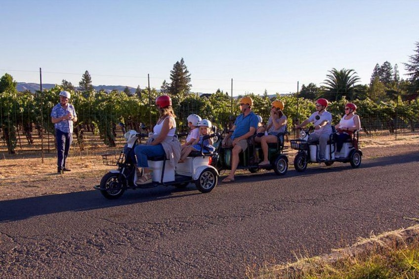 Sonoma at Sunset - All Inclusive Wine & Dine Electric Trike Tour 2