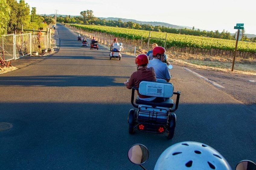 Sonoma at Sunset - All Inclusive Wine & Dine Electric Trike Tour 2